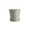 Wikholm Form Scalloped Plant Pot Small - Linen