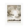 Zig Zag Art Sepia Sky Art Print Prints