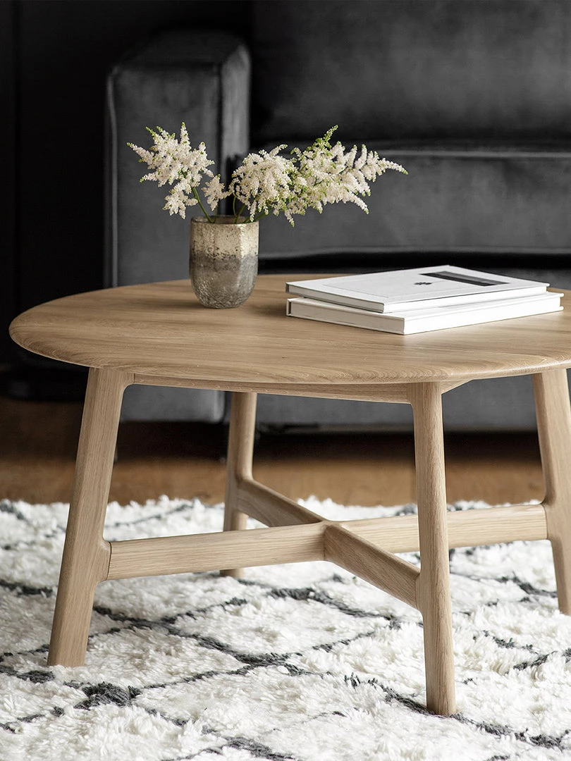 Gallery Direct Drop Ship Seville Coffee Table - Oak