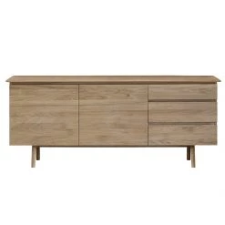 Gallery Direct Drop Ship Consoles & Sideboards Seville Side Board - Oak