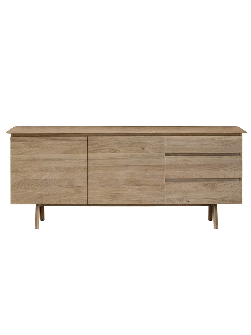 Gallery Direct Drop Ship Consoles & Sideboards Seville Side Board - Oak