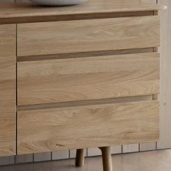 Gallery Direct Drop Ship Consoles & Sideboards Seville Side Board - Oak