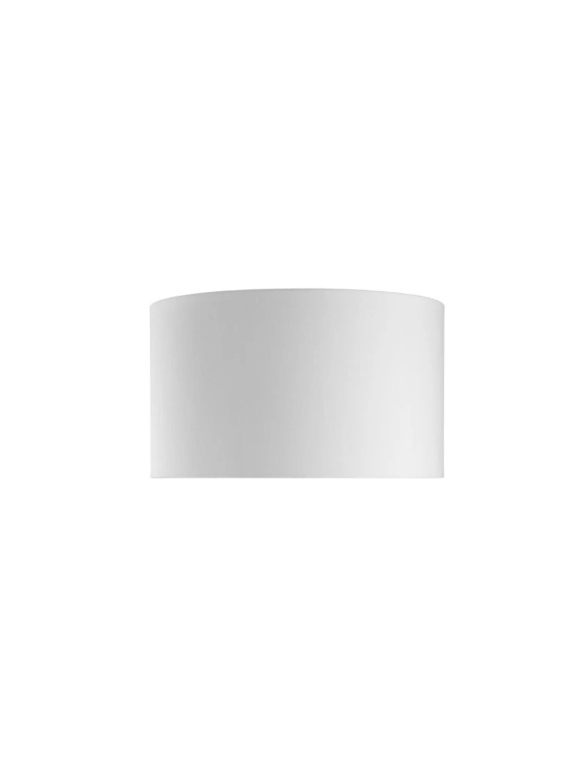 Pacific Handloomed White Cylinder Shade 30cm