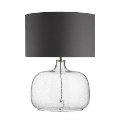 Bundle Sale Oval Bubble Lamp - Grey Shade Drum