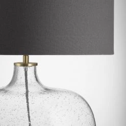 Bundle Sale Oval Bubble Lamp - Grey Shade Drum