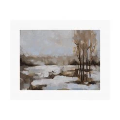 Zig Zag Art Prints Snowscape Art Print