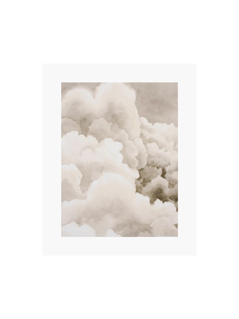 Zig Zag Art Storm Brew Art Print