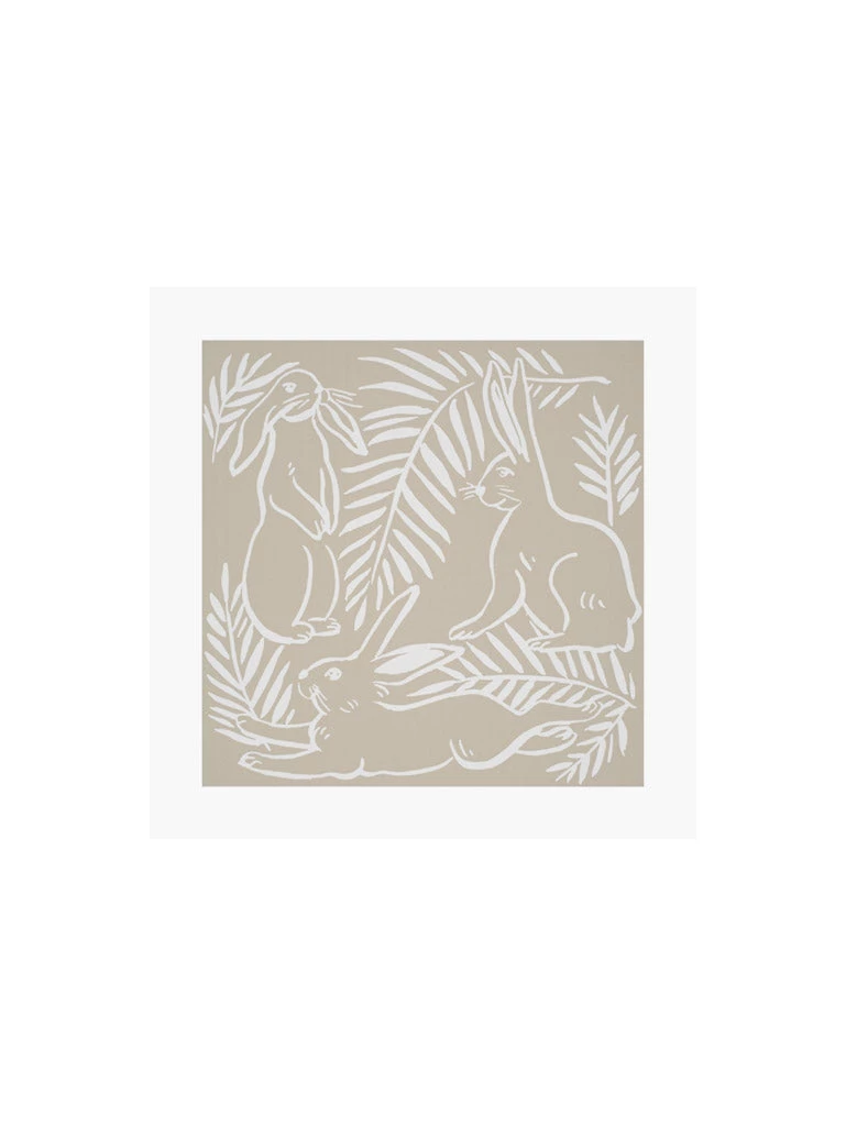 Zig Zag Art Prints Sweet Bunny Art Print