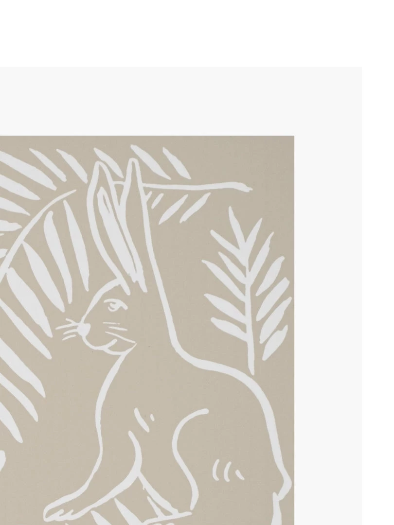 Zig Zag Art Prints Sweet Bunny Art Print