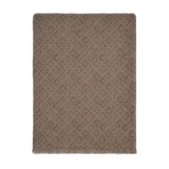 IB Laursen Sale Umber Diamond Throw