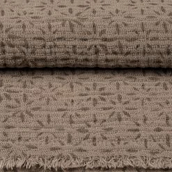 IB Laursen Sale Umber Diamond Throw