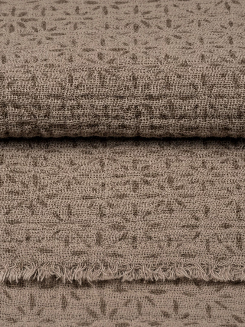 IB Laursen Sale Umber Diamond Throw