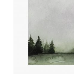 Zig Zag Art Timberline Art Print