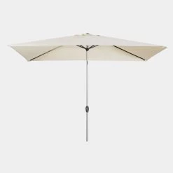 Gallery Direct Drop Ship Parasols Vezani 2m X 3m Parasol - Cream