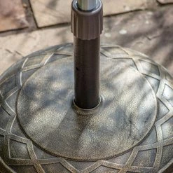 Gallery Direct Drop Ship Parasols Vezani 2m X 3m Parasol - Cream