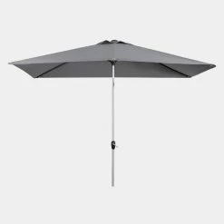 Gallery Direct Drop Ship Vezani 2m X 3m Parasol - Grey Parasols