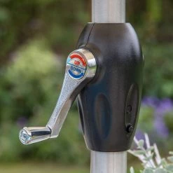 Gallery Direct Drop Ship Vezani 2m X 3m Parasol - Grey Parasols