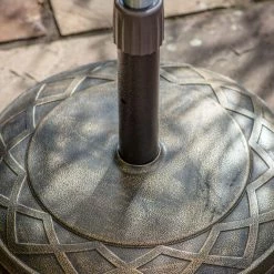 Gallery Direct Drop Ship Vezani 2m X 3m Parasol - Grey Parasols