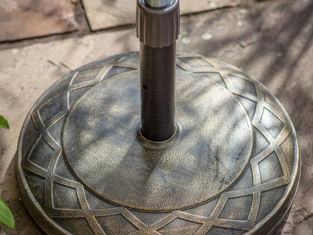 Gallery Direct Drop Ship Vezani 2m X 3m Parasol - Grey Parasols