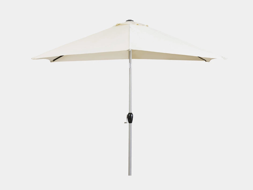 Gallery Direct Drop Ship Parasols Vezani 2.7m Round Parasol - Cream