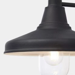 Gallery Direct Drop Ship Barn Outdoor Wall Light - Black