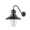 Gallery Direct Drop Ship Hertford Outdoor Wall Light - Black