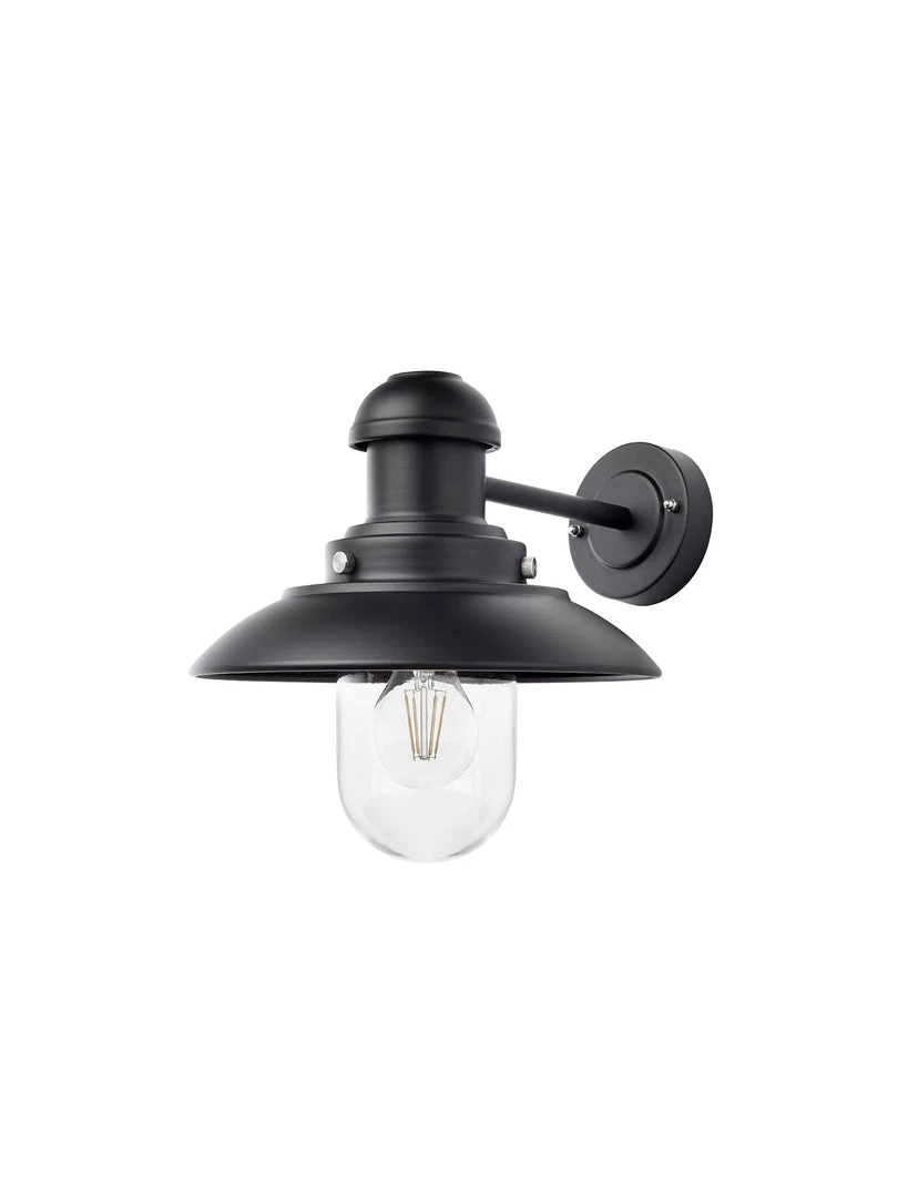 Gallery Direct Drop Ship Hertford Outdoor Wall Light - Black