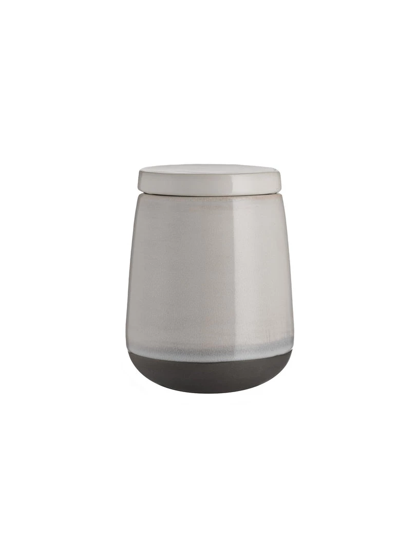 Nkuku Sale White Ceramic Canister
