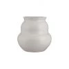 House Doctor Vases White Sculpted Vase