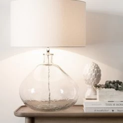 Pacific Teardrop Glass Lamp Base