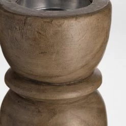 Bloomingville Wooden Candle Holder