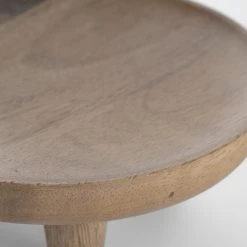 Urban Nature Wooden Pedestal Plate New