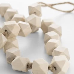 Heaven Sends Hex Wooden Beaded Garland Sale