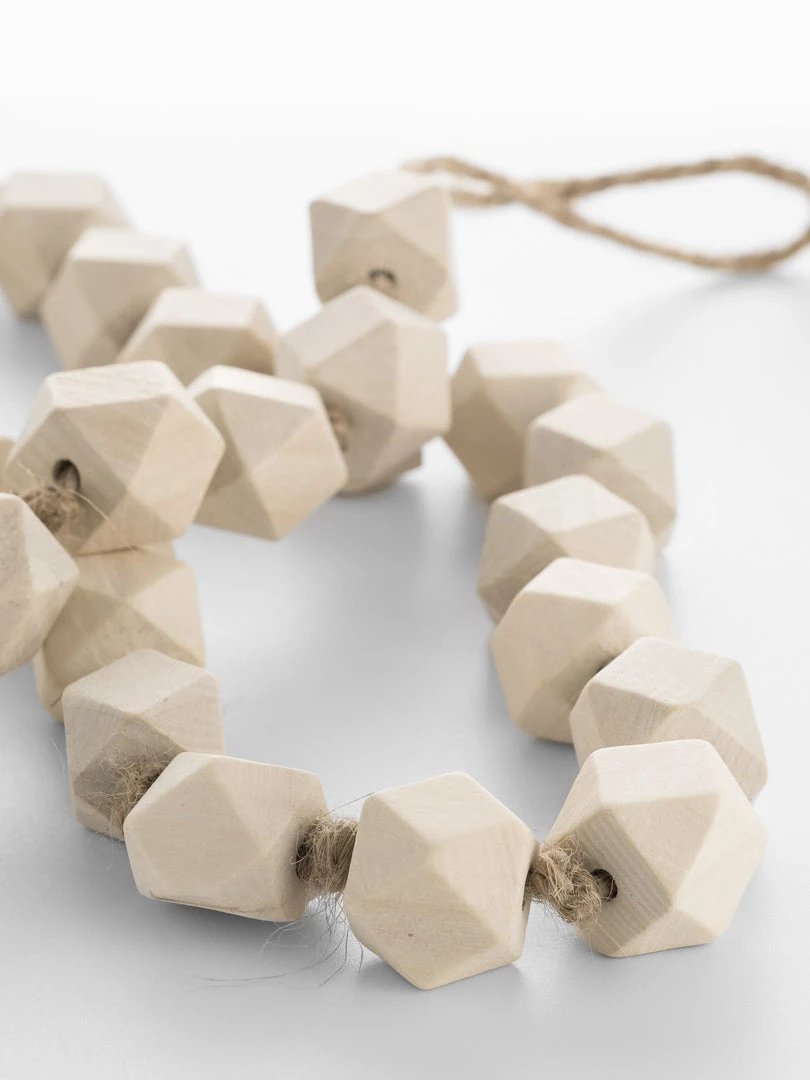 Heaven Sends Hex Wooden Beaded Garland Sale